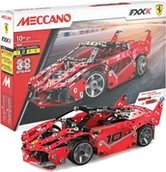 Klocki - Spin Master Spin Zestaw do składania Meccano Ferrari Grand Prix Racer 6053607 - miniaturka - grafika 1