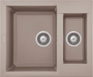 Zlewozmywaki - Elleci Easy 150 43 Tortora - miniaturka - grafika 1