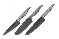 Noże kuchenne - Samura Samura Inca zestaw 3 noży ceramicznych SIN-0220B - miniaturka - grafika 1