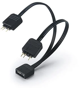 Akasa AK-CBLD08-12BK - RGB LED splitter - 12 cm AK-CBLD08-12BK - Kable komputerowe i do monitorów - miniaturka - grafika 3