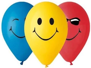 GODAN GODAN Balon 3 uśmiech 5 sztuk - Wyposażenie pokoiku dziecięcego - miniaturka - grafika 2