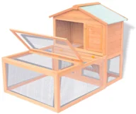 Klatki dla gryzoni - Vidaxl Klatka dla królików lub innych zwierząt, z drewna - miniaturka - grafika 1