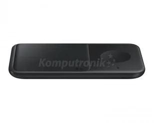 Samsung Wireless Charger Duo Watch (with adapter) - Black EP-P4300TBEGEU - Ładowarki do telefonów - miniaturka - grafika 3
