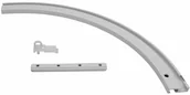 Karnisze - Łuk do szyny aluminiowej biały prawy - miniaturka - grafika 1