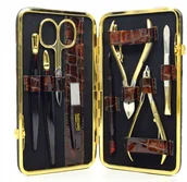 Zestawy do manicure i pedicure - Solingen Miller Zestaw Do Manicure 8 brąz oryginał - miniaturka - grafika 1