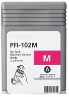 Tusze zamienniki - DrTusz Tusz Zamiennik PFI-102M do Canon CF0897B001A) Purpurowy) - miniaturka - grafika 1