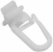 Karnisze - Ślizg do szyny aluminiowej biały 20 szt. - miniaturka - grafika 1