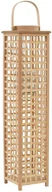Świeczniki - vidaXL vidaXL Wiszący lampion na świece, bambusowy, naturalny - miniaturka - grafika 1
