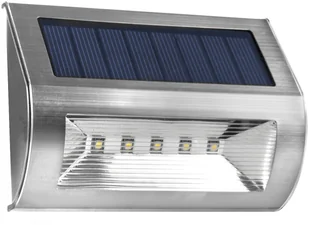 Maclean MCE170 Lampa solarna ścienna 5 SMD inox - Akcesoria do oświetlenia - miniaturka - grafika 4