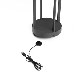 Konstsmide Oświetlenie dekoracyjne LED Chieti USB, szare - Lampy ogrodowe - miniaturka - grafika 5