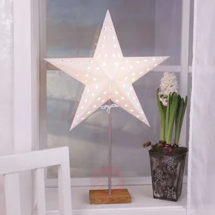 Best Season Lampa dekor Combi Pack - gwiazda i klosz brązowa - Lampy stojące - miniaturka - grafika 3