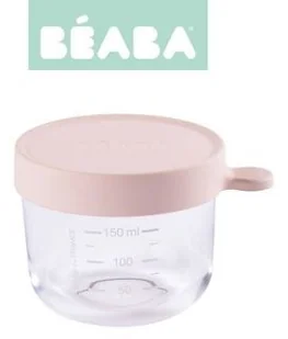 Beaba BEABA Słoiczek szklany z hermetycznym zamknięciem 150 ml różowy - Pojemniki kuchenne - miniaturka - grafika 11