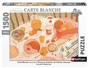 Puzzle - Nathan Puzzle 1500 sztuk-Śniadanie/Florence Sabatier (kolekcja białej kartki) dla dorosłych, 4005556878161 - miniaturka - grafika 1