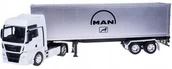 Samochody i pojazdy dla dzieci - Model Tir Man Tgx Z Naczepą Metal Welly 1:32 - miniaturka - grafika 1