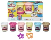 Masy plastyczne - Hasbro Play Doh, ciastolina Konfetti, 6-pack - miniaturka - grafika 1