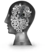 Zegary - Invotis Zegar półkowy Brains - miniaturka - grafika 1