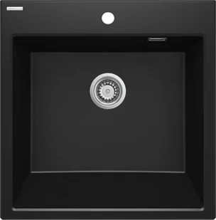 Deante ERIDAN Zlewozmywak granitowy 1-komorowy 60x60 Nero ZQE_N10K - Zlewozmywaki - miniaturka - grafika 2