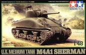 Modele do sklejania - Tamiya TAMIYA  US M4A1 Sherman 32523 - miniaturka - grafika 1