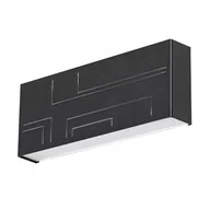 Lampy ogrodowe - Rabalux MARIBOR Czarny LED 12W IP65 4000K Kinkiet zewnętrzny 8873 - miniaturka - grafika 1