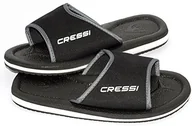 Pływanie - Cressi Lipari klapki kąpielowe na basen i plażę dla dorosłych i dzieci, czarny, 40 EU VB951640 - miniaturka - grafika 1