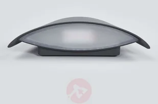 LAMPENWELT.COM Glen, trapezowaty kinkiet zewnętrzny LED, IP65 - Lampy ogrodowe - miniaturka - grafika 4