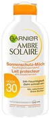 Balsamy i kremy do opalania - Garnier Ambre Solaire delial mleko LSF 30 C02620 - miniaturka - grafika 1