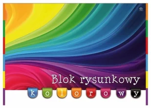 Inter-druk INTERDRUK Blok RYSUNKOWY KOLOROWY A3 20K. - Szkolne artykuły papiernicze - miniaturka - grafika 3