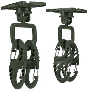 Mil-Tec Zestaw uchwytów Ultimate Tactical do systemu MOLLE - zielony (13457601) 13457601 - Amunicja i osprzęt ASG - miniaturka - grafika 2