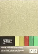 Papier do drukarek - Galeria Papieru Karton A4 brokat mix/01 210g Argo (5) - miniaturka - grafika 1