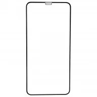 Szkła hartowane na telefon - MYSCREEN Protector Szkło do etui Diamond Edge FG iPhone XS Max, czarne 5901924963080 - miniaturka - grafika 1