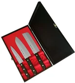 Noże kuchenne - Tojiro DP3 Eco Uniwersalny 13 cm + Nakiri 16,5 cm + Santoku 17 cm HK-FG-8300 - miniaturka - grafika 1