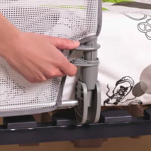 Safety 1st Barierka ochronna do łóżeczka, 150 cm, szara, 24530010 Dorel - Zabezpieczenia dla dzieci - miniaturka - grafika 4