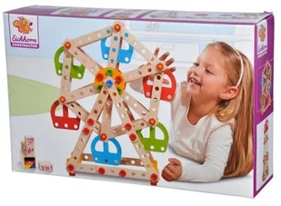 Eichhorn Klocki konstrukcyjne Karuzela 3w1 240 elementów 39099 - Zabawki konstrukcyjne - miniaturka - grafika 2