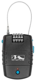 M-Wave Lock n Roll 230054 zabezpieczenie rowerowe z kodem i alarmem (90 db) 230054 - Zabezpieczenia do roweru M-Wave Lock n Roll 230054 zabezpieczenie rowerowe z kodem i alarmem (90 db) 230054 - Zabezpieczenia do roweru - miniaturka - grafika 1