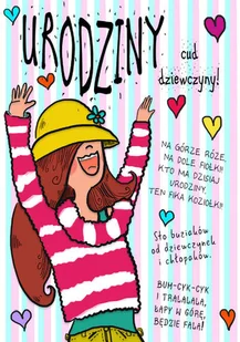 Henry Karnet okolicznościowy, Urodziny cud dziewczyny - Kartki okolicznościowe i zaproszenia - miniaturka - grafika 4