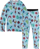 Skarpetki dla dzieci - BURTON bielizna termoaktywna ęca zestaw BURTON YOUTH 1ST LAYER SET Embroidered Floral - miniaturka - grafika 1