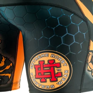 Extreme Hobby Spodenki, Vale Tudo Angry Wasp, rozmiar 2XL, czarny - Kimona, stroje i obuwie - miniaturka - grafika 5