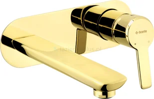 Deante Arnika Bateria umywalkowa podtynkowa złota BQAZ54L - Baterie podtynkowe - miniaturka - grafika 3