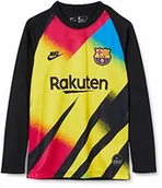 Piłka nożna - Nike bv1486 dziecięca koszulka piłkarska żółty Tour Yellow/Black M - miniaturka - grafika 1