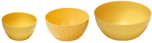 Tescoma Misy plastikowe DELÍCIA, zestaw 3 szt., żółty 630364-12 - Miski i półmiski - miniaturka - grafika 2