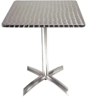 Stoły gastronomiczne - Bolero Kwadratowy Stół Typu Flip-Top ze Stali Nierdzewnej CG838 - miniaturka - grafika 1