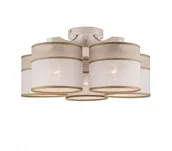 Lampy sufitowe - Lamkur Żyrandol natynkowy ANDREA 5xE27/60W/230V biały - miniaturka - grafika 1