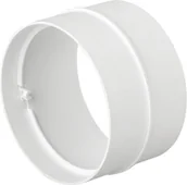 Rury i kanały wentylacyjne - airRoxy Łącznik okrągły fi100mm 02-464 airRoxy 8331 02-464 - miniaturka - grafika 1
