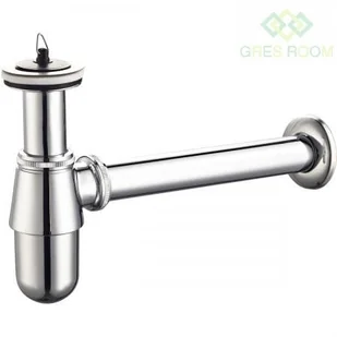 Oltens Oltens Molde syfon umywalkowy mosiężny butelkowy z korkiem chrom 02603100 - Syfony Oltens Oltens Molde syfon umywalkowy mosiężny butelkowy z korkiem chrom 02603100 - Syfony - miniaturka - grafika 1