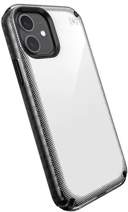 Speck Presidio2 Armor Cloud - Etui na iPhone 12 / iPhone 12 Pro z powłoką MICROBAN (Clear/Black) 138485-9254 - Etui i futerały do telefonów - miniaturka - grafika 6