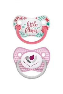 Canpol Canpol Babies zestaw smoczków silikonowych 0-6m różowe 2 sztuki [23/951_pin] 9094523 - Smoczki uspokajające - miniaturka - grafika 2