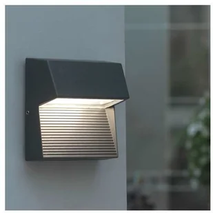 Elstead Lighting Zewnętrzna LAMPA ścienna FREYR SQ kwadratowa OPRAWA kinkiet LED 6W tarasowy outdoor IP54 grafitowy FREYR SQ - Lampy ogrodowe - miniaturka - grafika 2