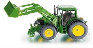 Siku Zabawka Traktor John Deere z przednią ładowarką - Samochody i pojazdy dla dzieci - miniaturka - grafika 3