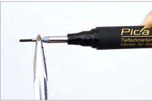 VSA Van Spijk Pica Ink Marker do głębokich otworów, czarny (PI15046SB) - Narzędzia warsztatowe - miniaturka - grafika 3