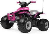Pojazdy elektryczne dla dzieci - Peg Perego Corral T Rex 330 W Pink - miniaturka - grafika 1